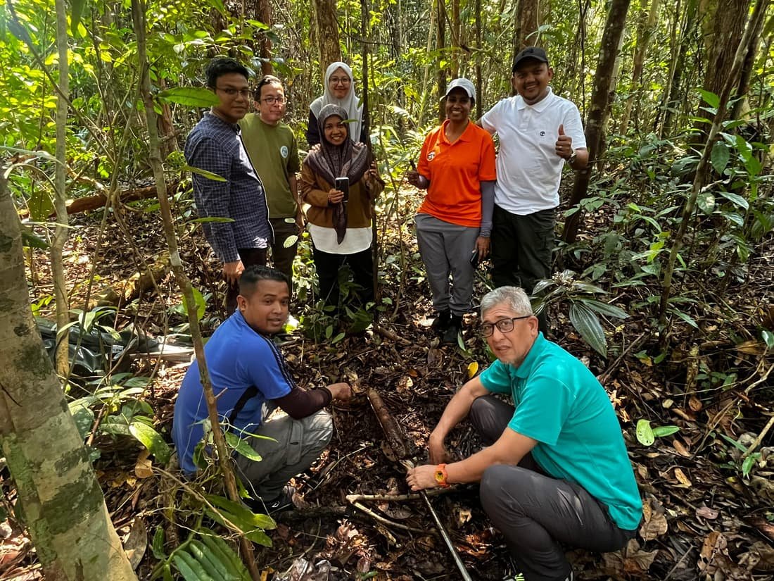 Sastena team with local partners